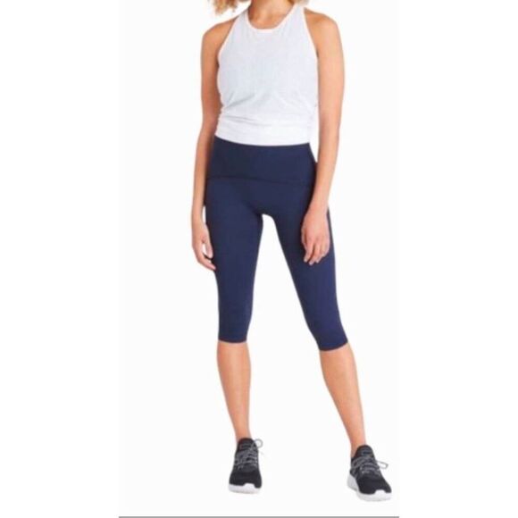 SPANX Booty Boost 'Navy Blue' Leggings Size 2X/2TG - Picture 1 of 4